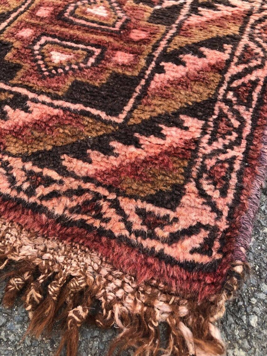 Ethnic style handmade Persian rug