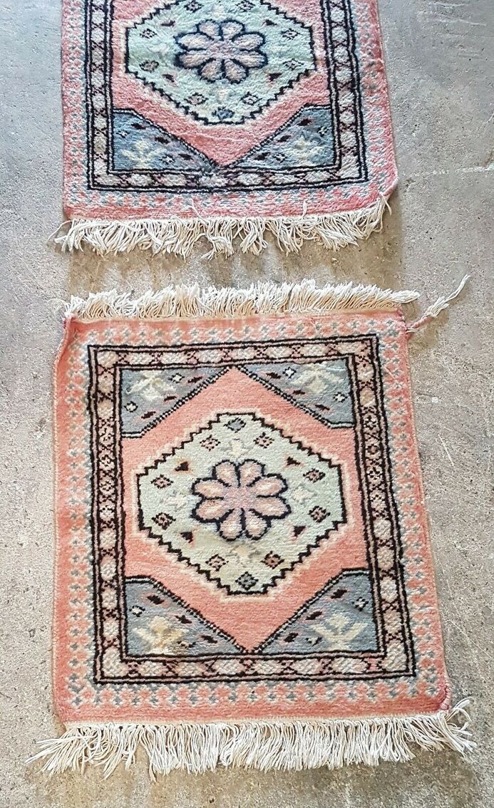 Small pure wool rug