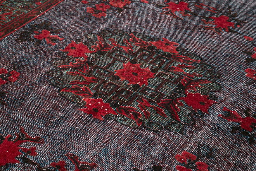 Vintage handmade Anatolian rug