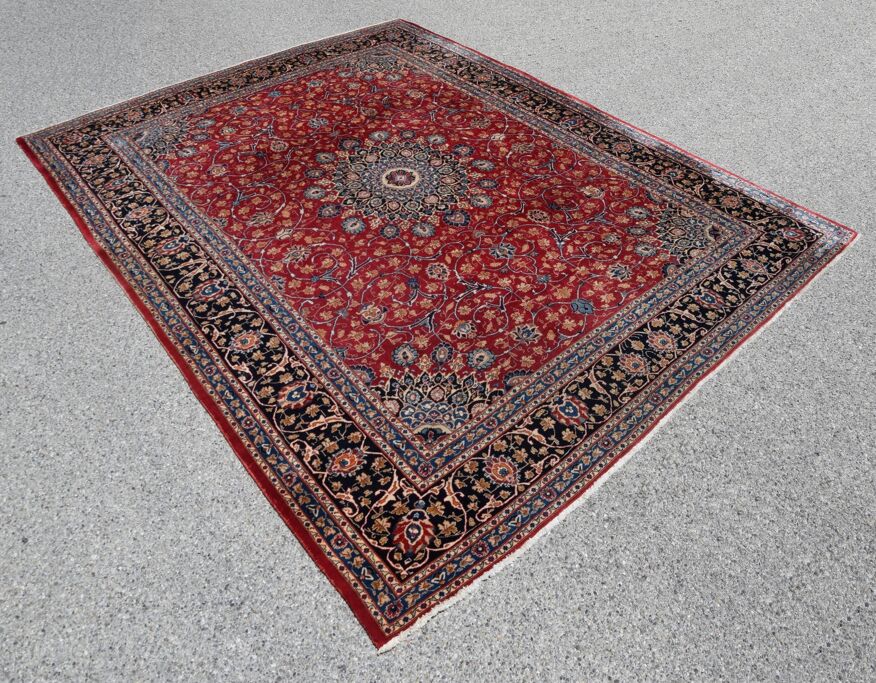 Kashan oriental handmade rug