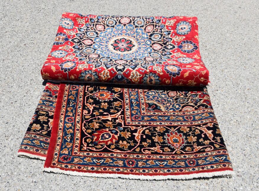 Kashan oriental handmade rug