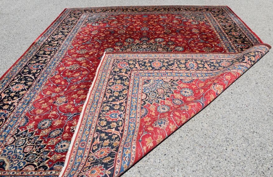 Kashan oriental handmade rug