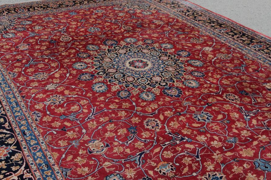 Kashan oriental handmade rug