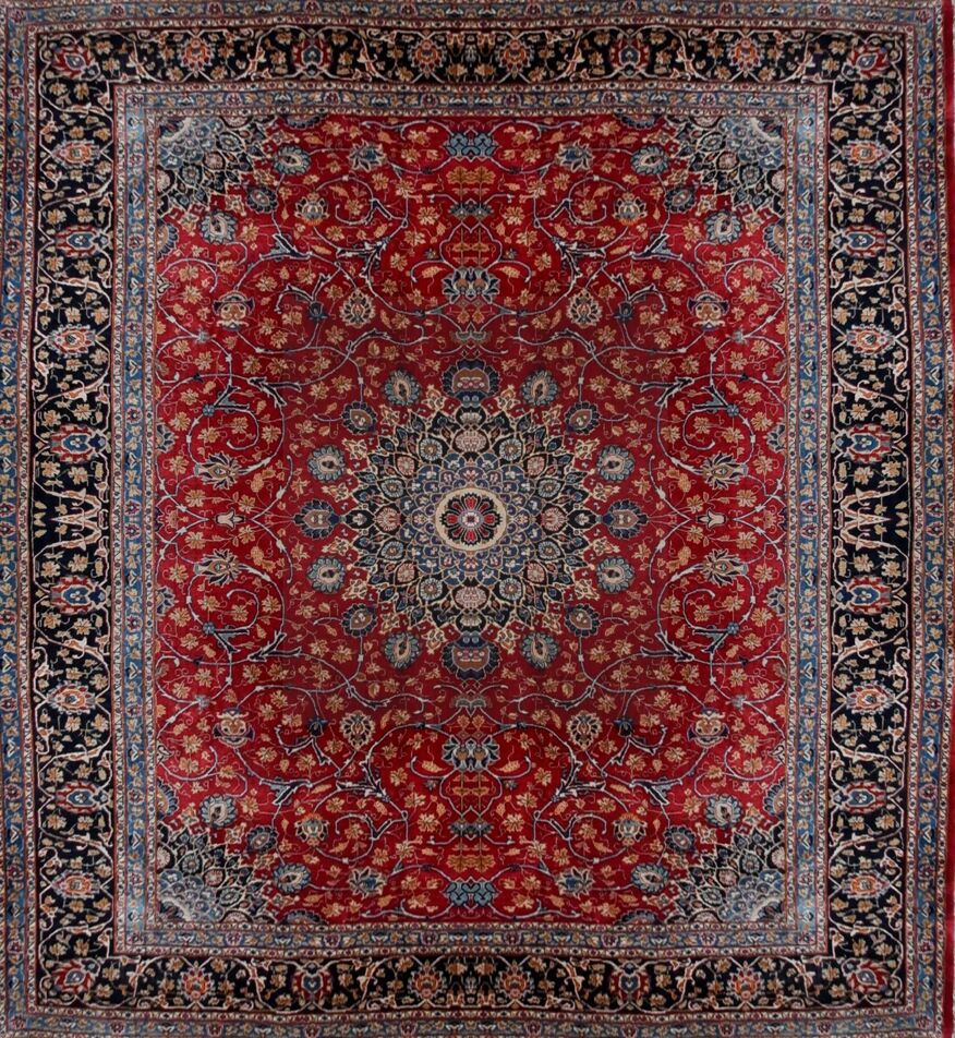 Kashan oriental handmade rug