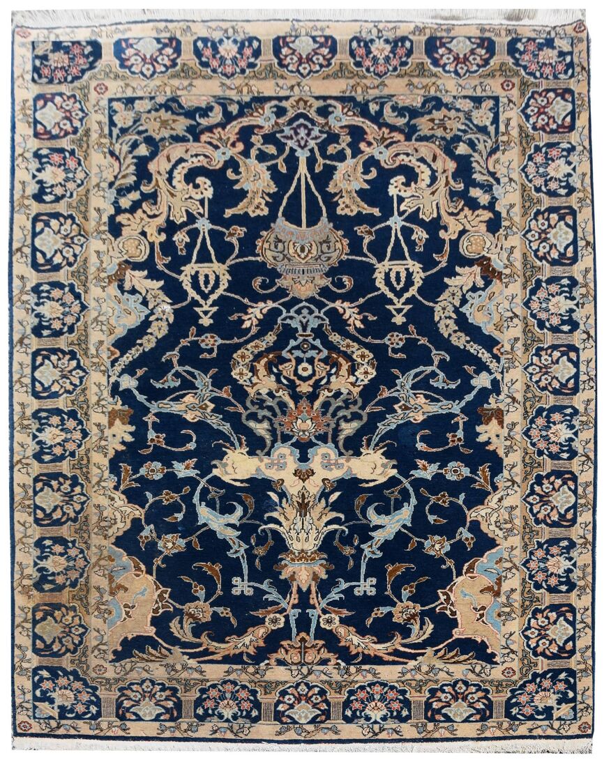 Oriental Iran Kashan Handmade rug